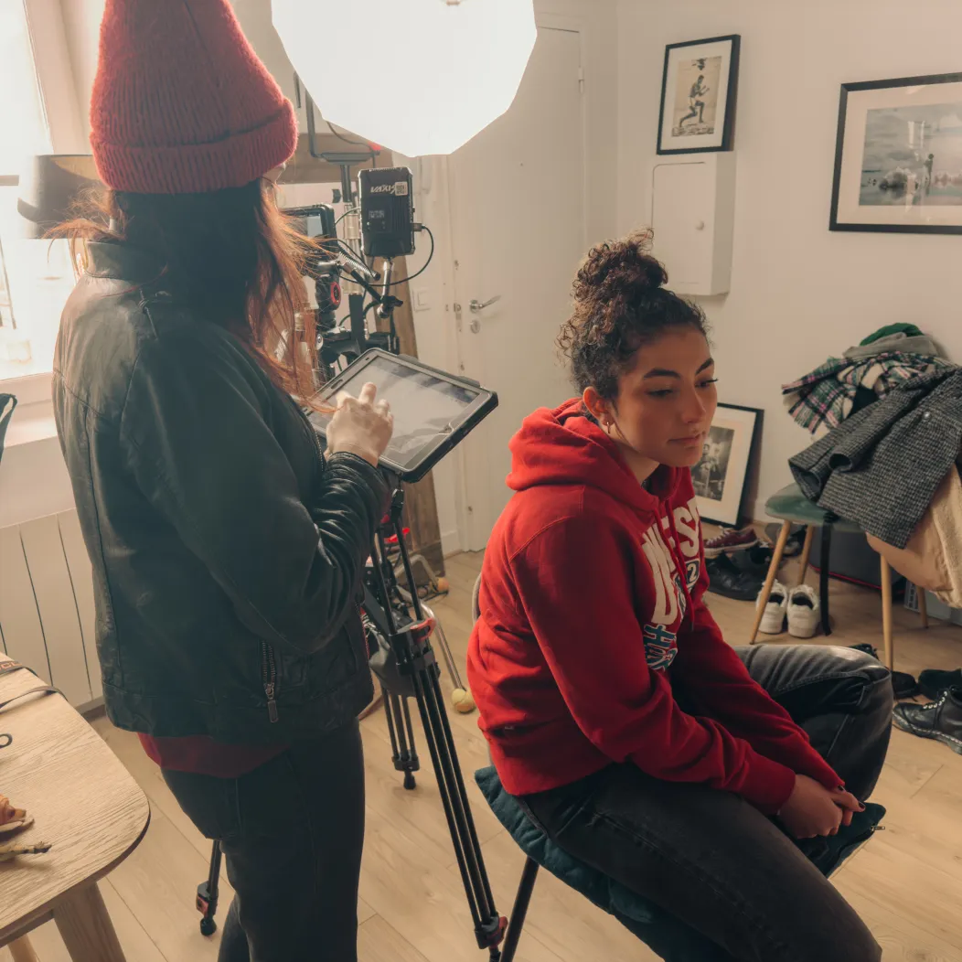 Josy, tournage, image 7