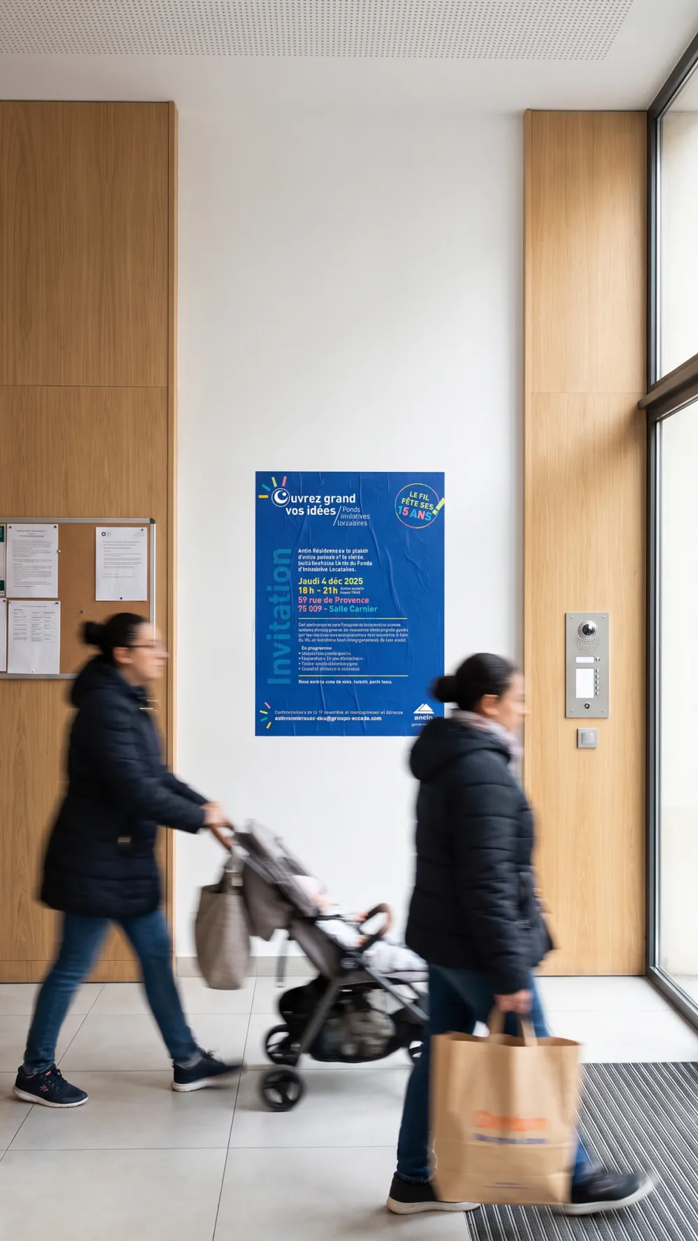 Les 15 ans du Fil, l’affiche en situation, image 9